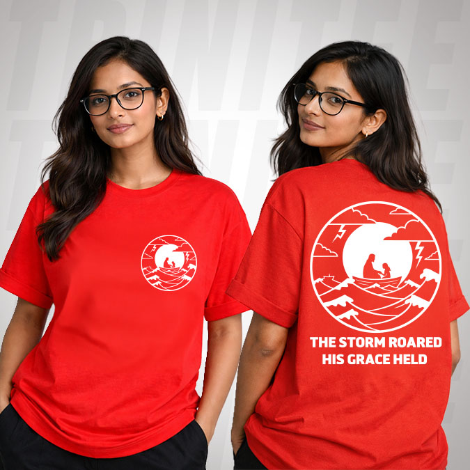 His Grace Held Christian T-Shirt