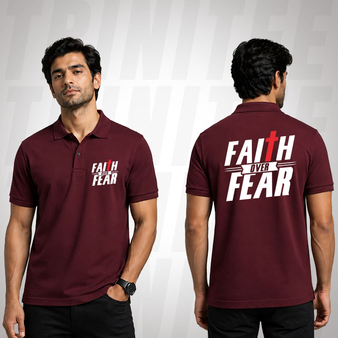 Faith Over Fear Christian T-Shirt